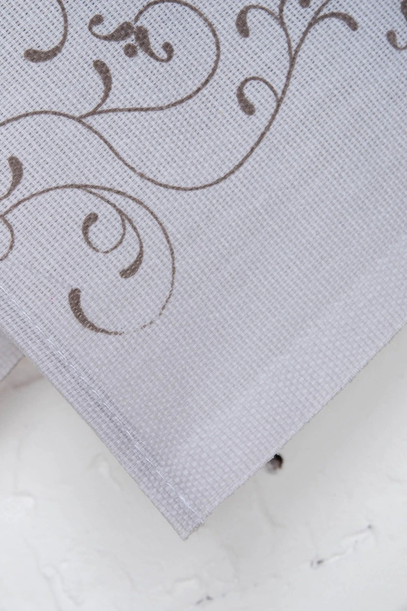 Набор полотенец рогожка (ХБК) 014 Гортензия - 3 шт - 45х60 см