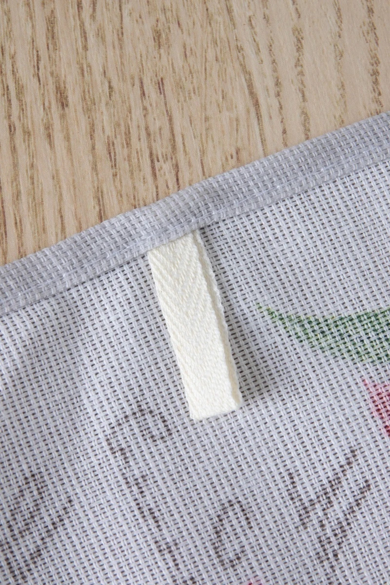 Набор полотенец рогожка (ХБК) 014 Гортензия - 3 шт - 45х60 см