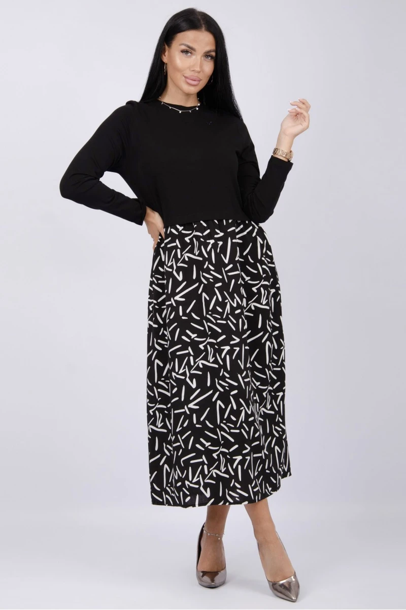 (ВНЛ) Платье "Жаклин", вискоза/кулирка (М)