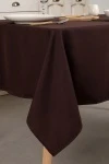 Скатерть из габардина "Горький шоколад" (col. 905)_