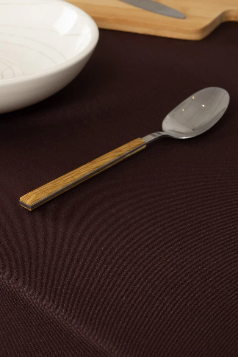 Скатерть из габардина "Горький шоколад" (col. 905)_