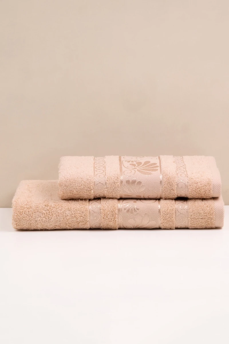 Полотенце махровое Safia Капелла (5008) - бежевый