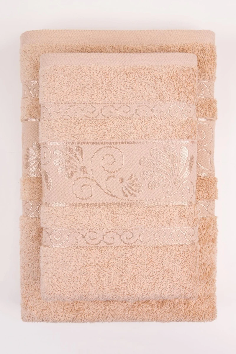 Полотенце махровое Safia Капелла (5008) - бежевый