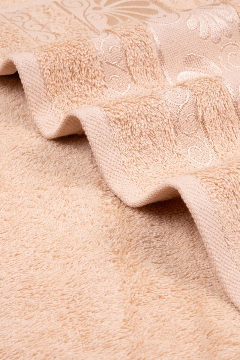 Полотенце махровое Safia Капелла (5008) - бежевый