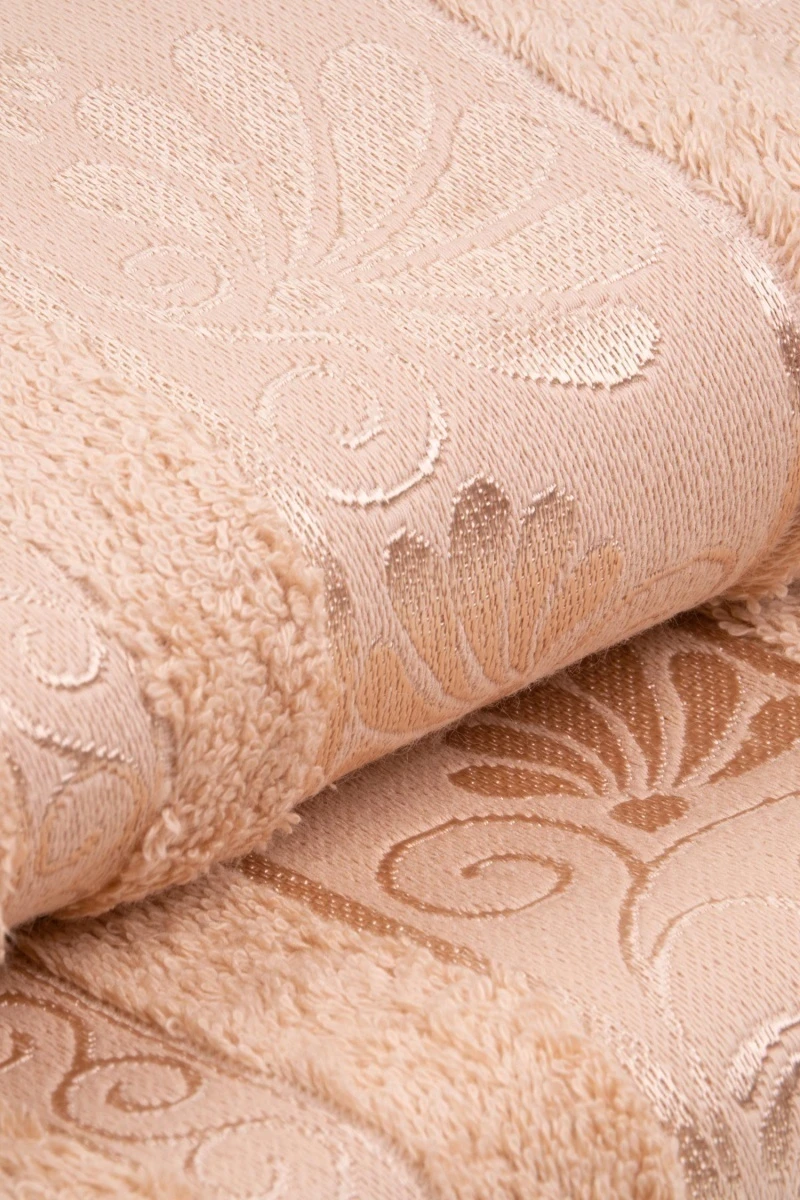 Полотенце махровое Safia Капелла (5008) - бежевый