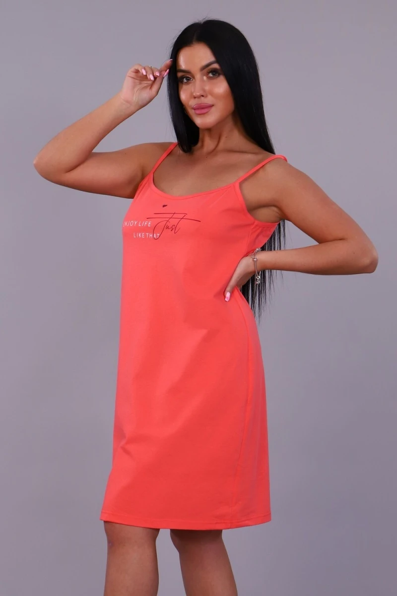 (ВНЛ) Сорочка 57025 (коралловый)