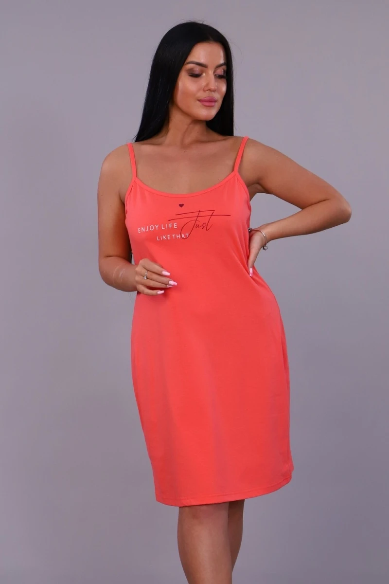 (ВНЛ) Сорочка 57025 (коралловый)