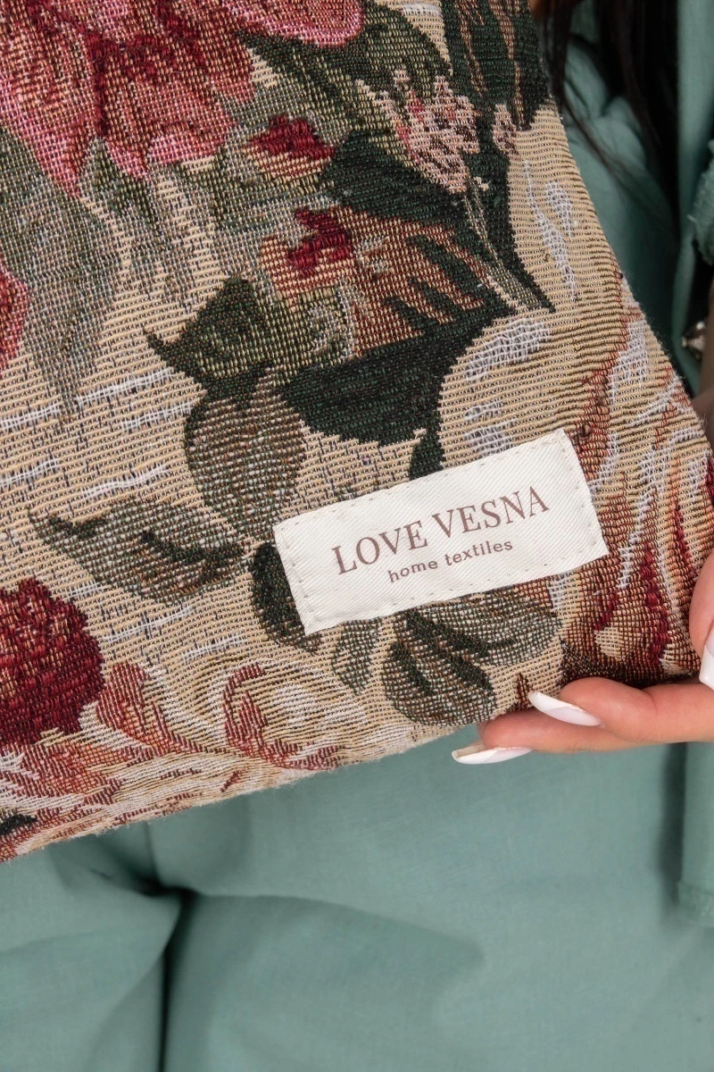 Сумка-шоппер из гобелена "Сад роз"