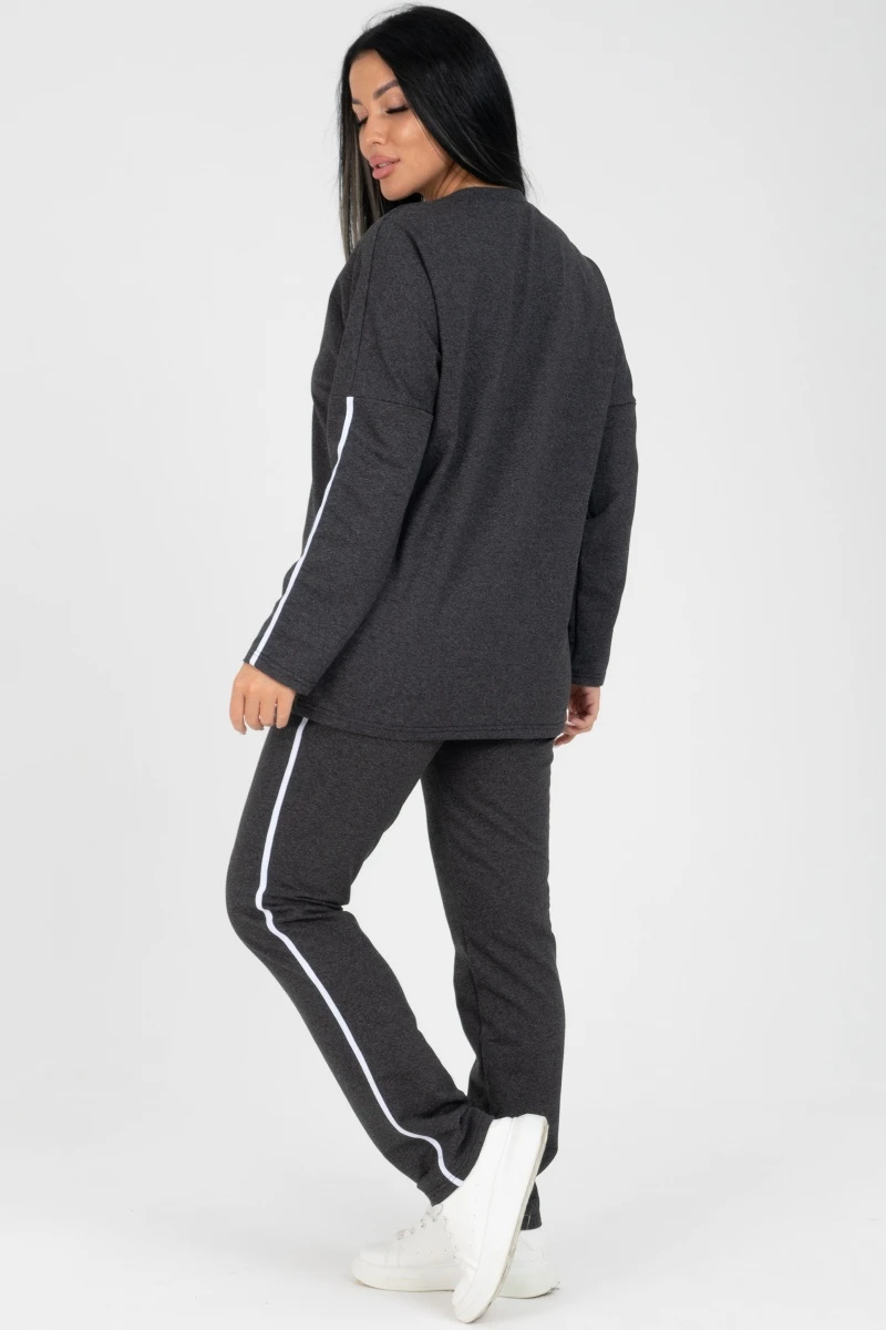 (СК) Костюм женский "Рубин" антрацит