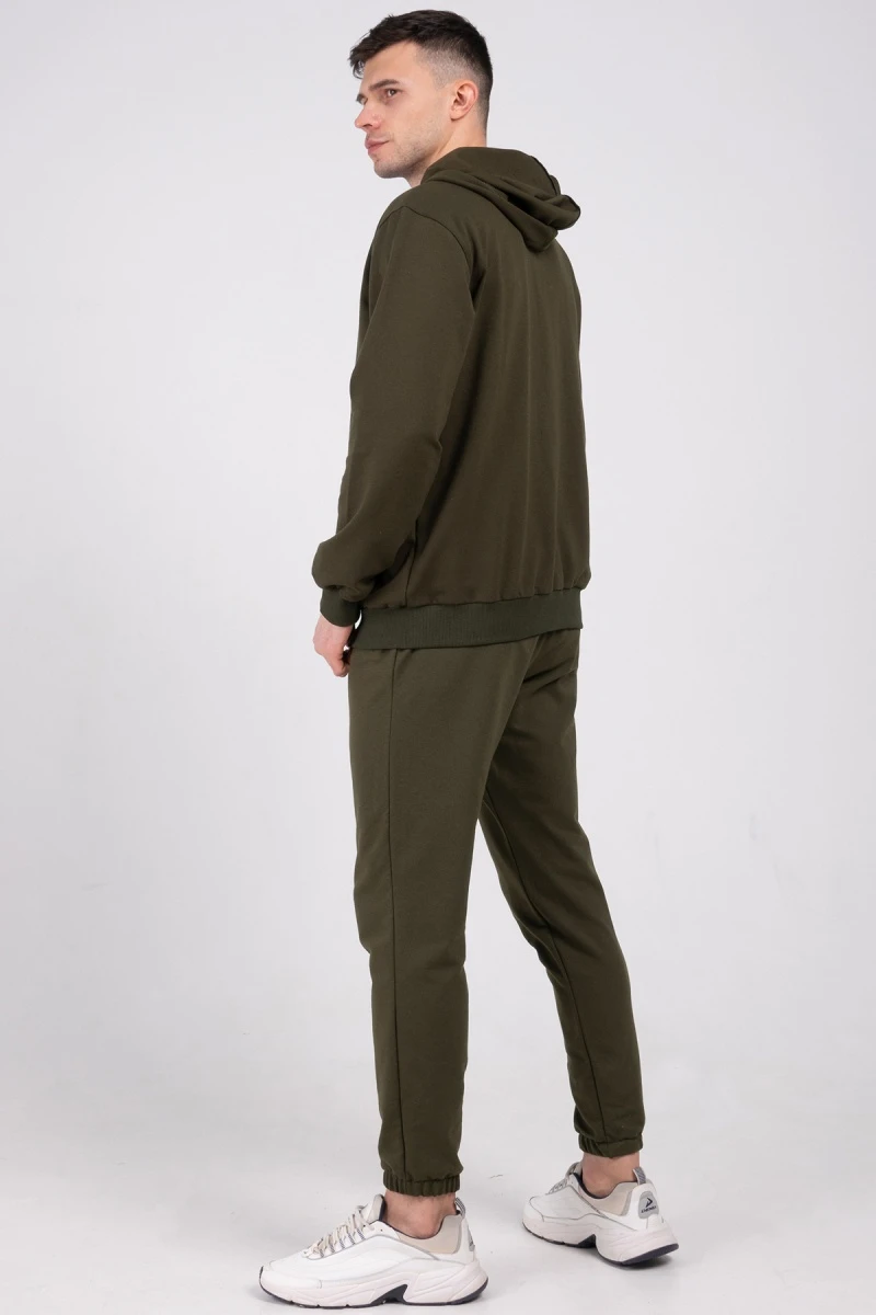 (СК) Джоггеры мужские "Стамбул" темный хаки