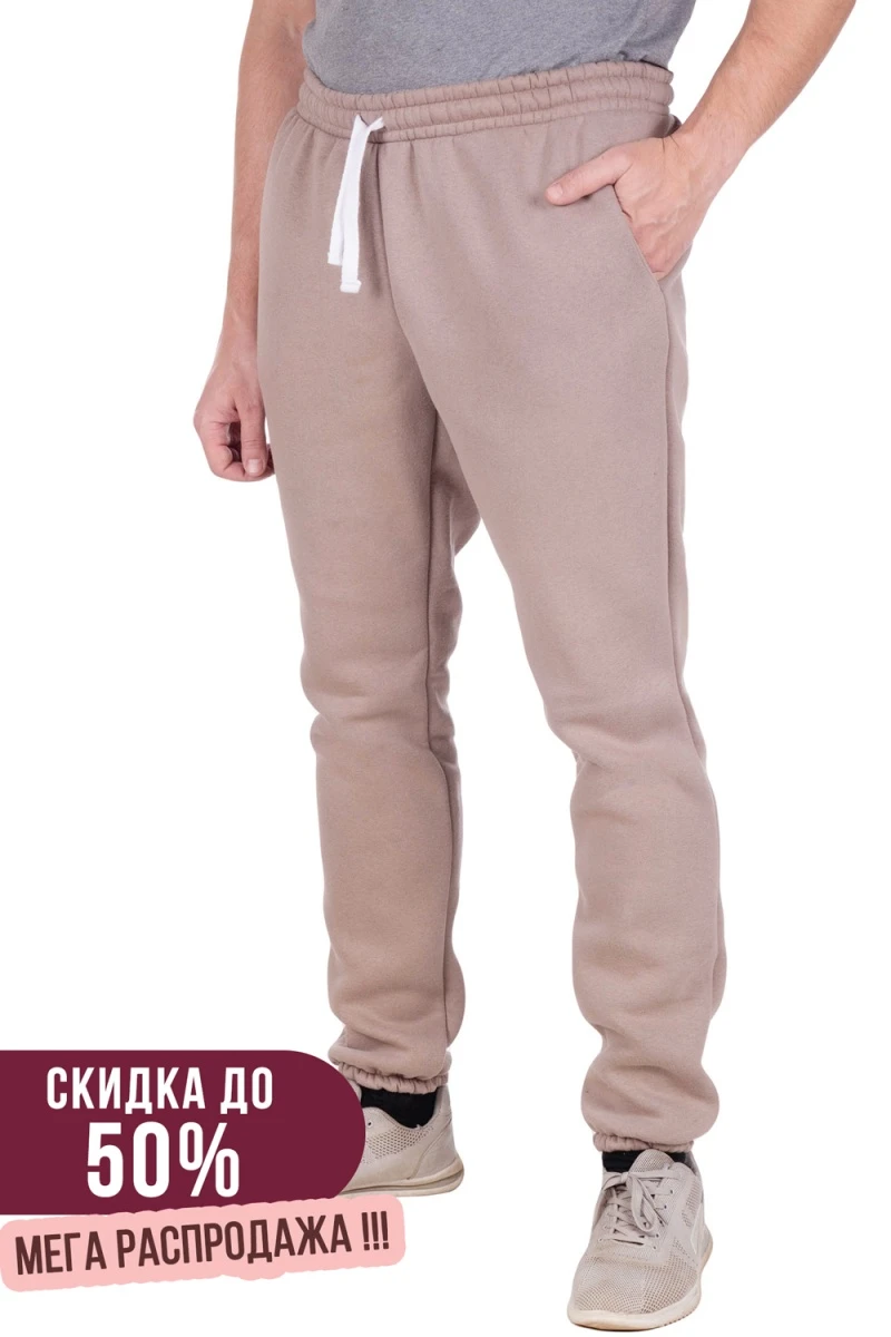 (СК) Брюки мужские "Аляска" латте (рост 190 см)