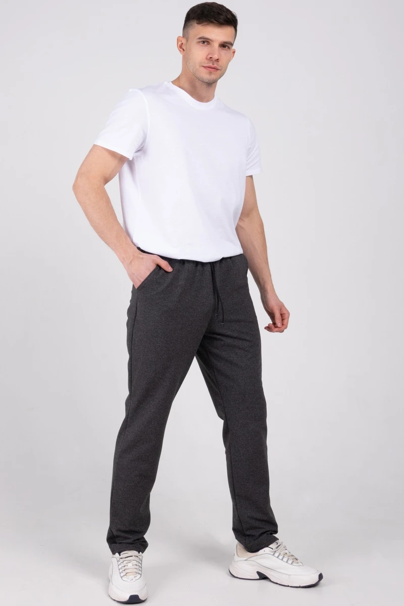 (СК) Спортивные брюки мужские "Комфорт" антрацит