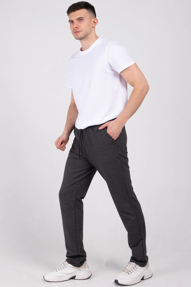 (СК) Спортивные брюки мужские "Комфорт" антрацит