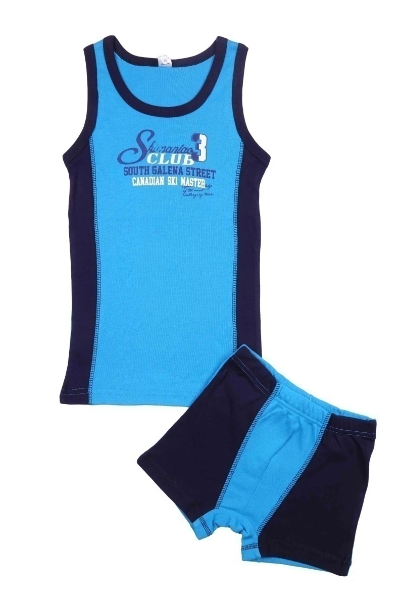 Комплект для мальчика BK1466M бирюзовый