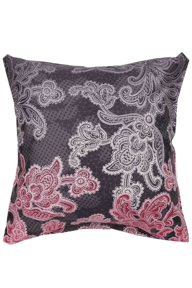 Наволочка "ТД" Российский сатин "Цвет ночи 4" арт. 205134 красный тип 1