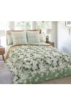 Простыня "ТД" перкаль "Ромашки 1" арт. 208221 зеленый тип 2_