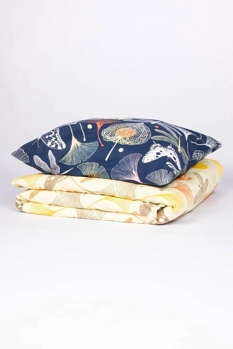 1 + 2 Пододеяльник и 2 наволочки бязь "Летняя феерия" ком, 145х215, 70х70 см (арт. 10268-1+10269-1)