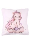 Декор. подушка Premium "Счастливый единорожек" рис. 069