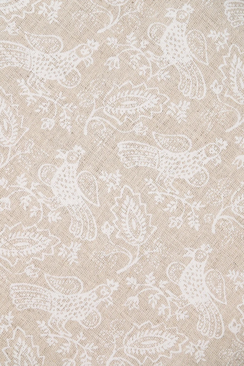 Полотенце полулен (ГП) 277 Птицы (жаккард) - 45/60