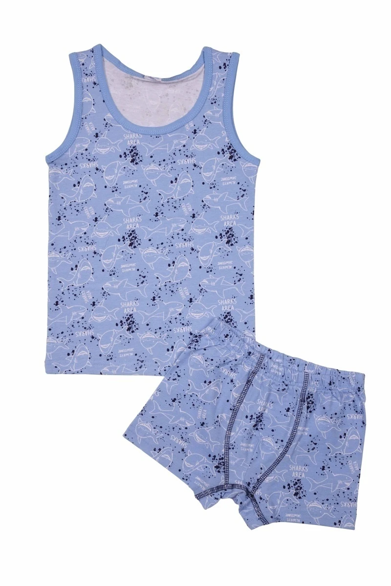 Комплект для мальчиков BK1545M голубой