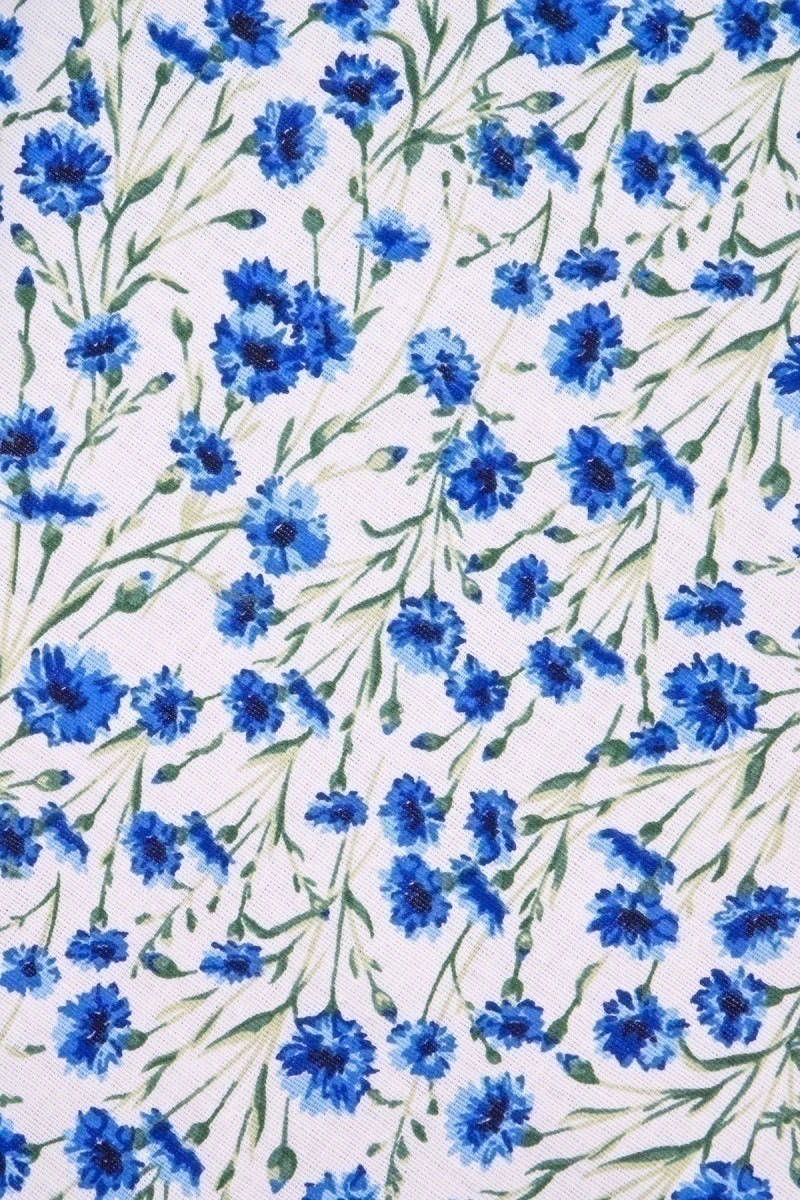 Полотенце полулен (ГОС) 241 Васильки - 45/60