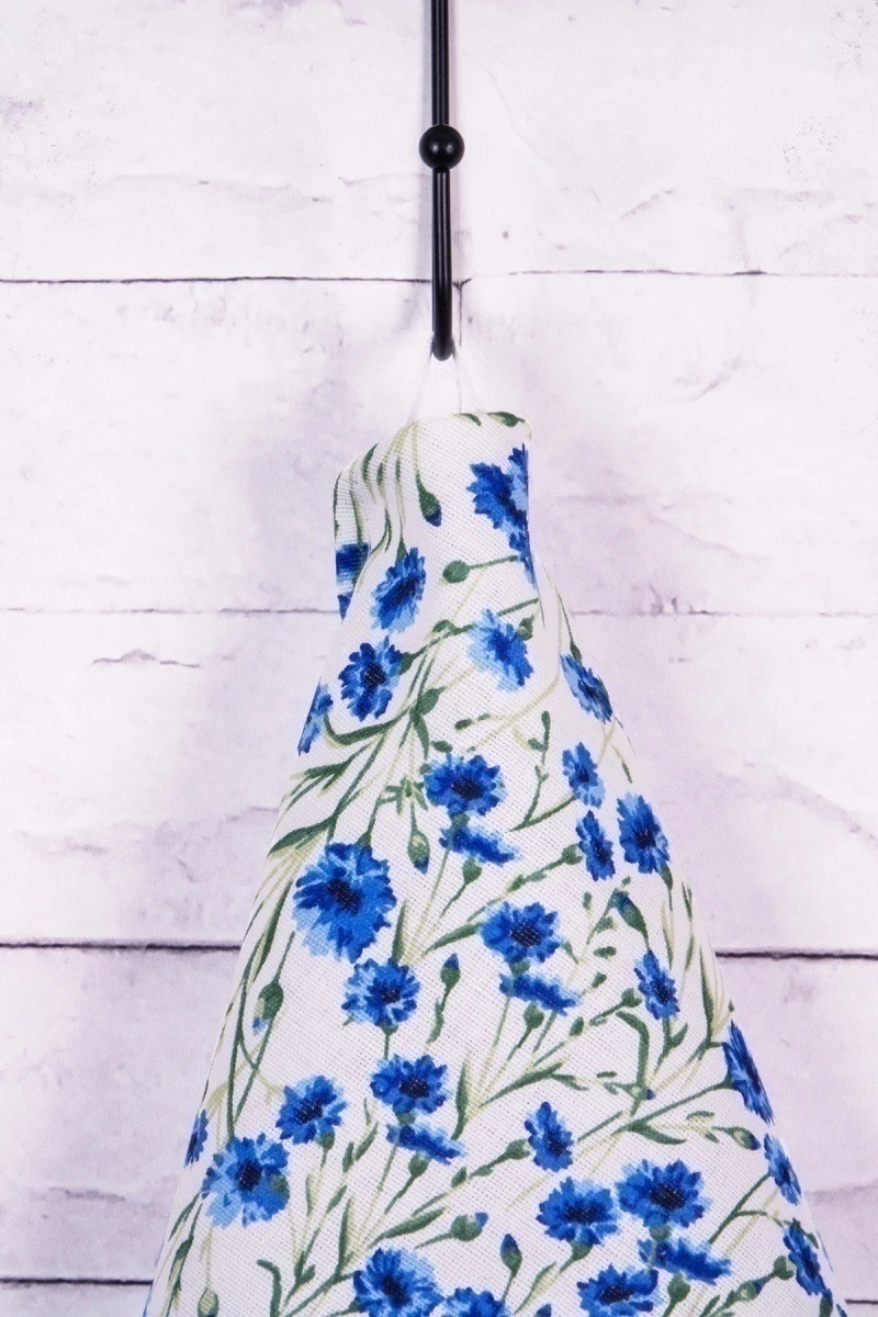 Полотенце полулен (ГОС) 241 Васильки - 45/60