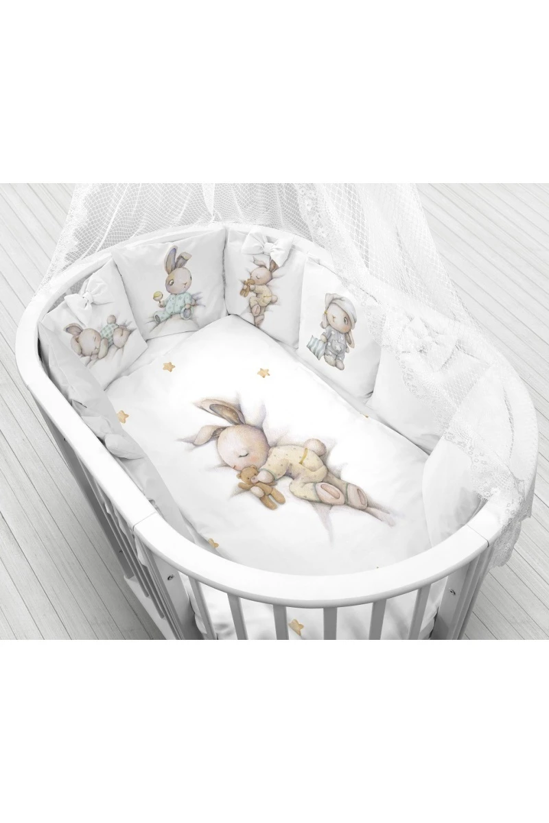 Декор. подушка Premium "Сонный зайка с леденцом" рис. 078