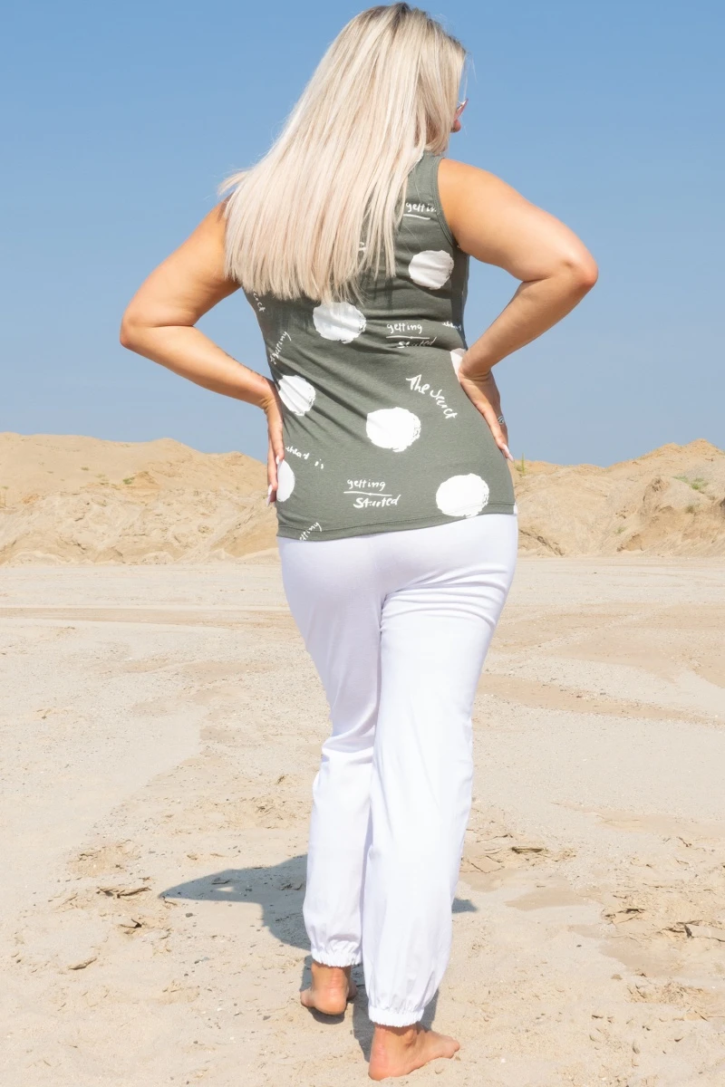 (СК) Майка женская "Флора" камуфляжный