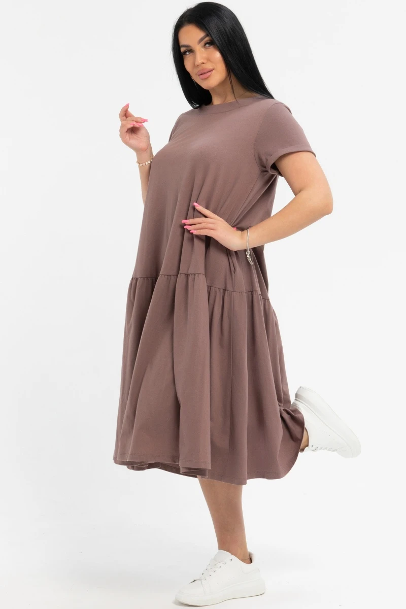 (СК) Платье женское "Ялта" какао