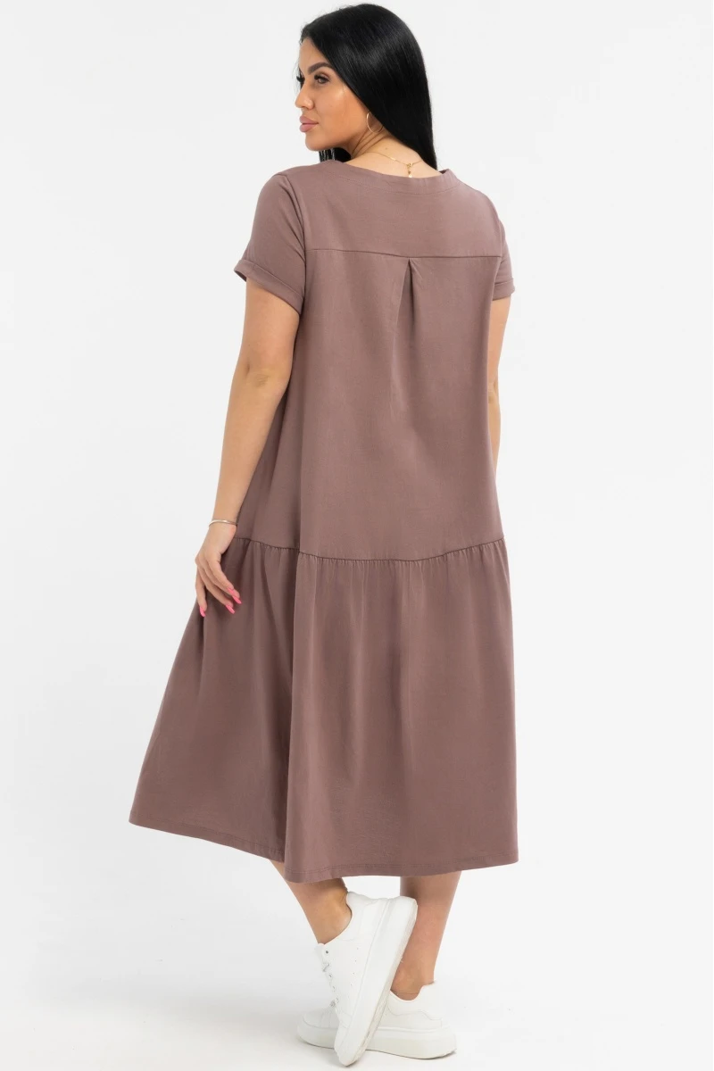 (СК) Платье женское "Ялта" какао