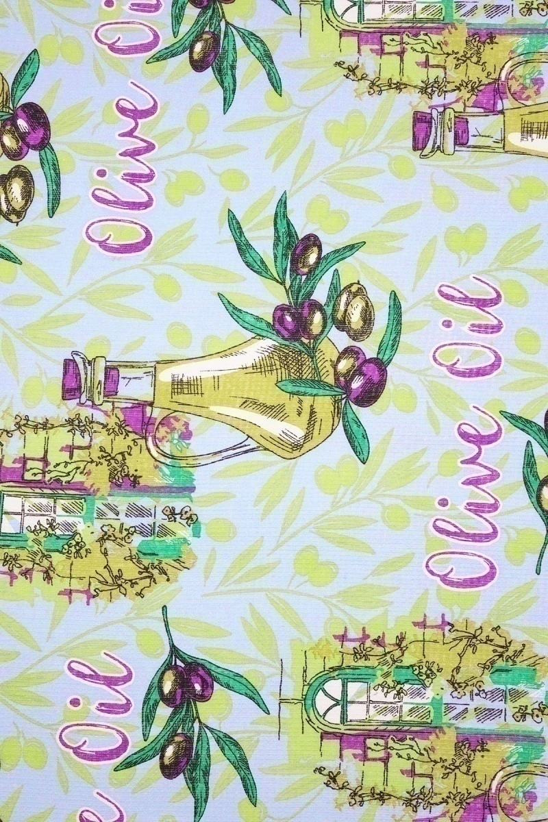 Полотенце пляжное вафельное (ГЛ) 376 Ветвь оливы (лаванда) - 150/100