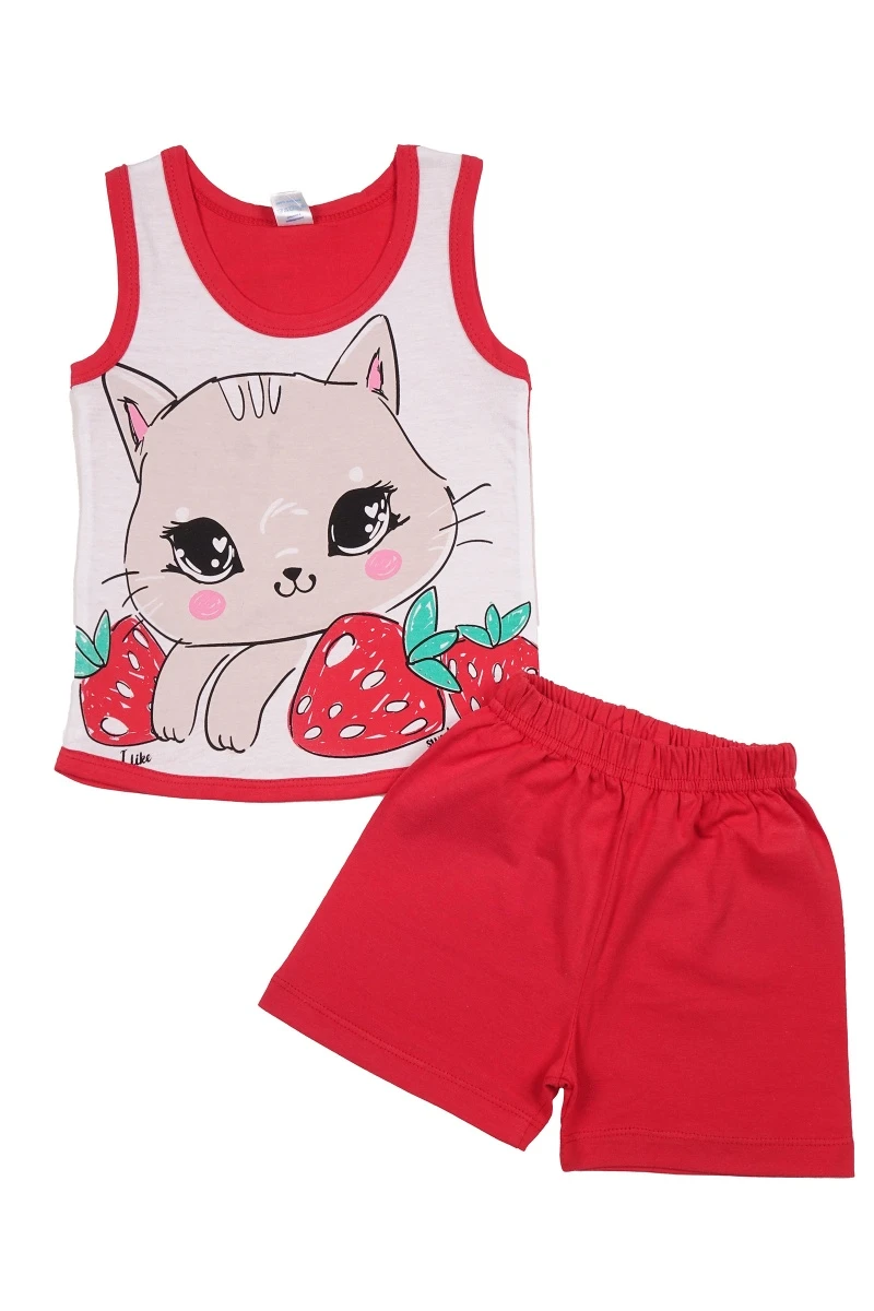 Комплект для девочек BK1317M Красный