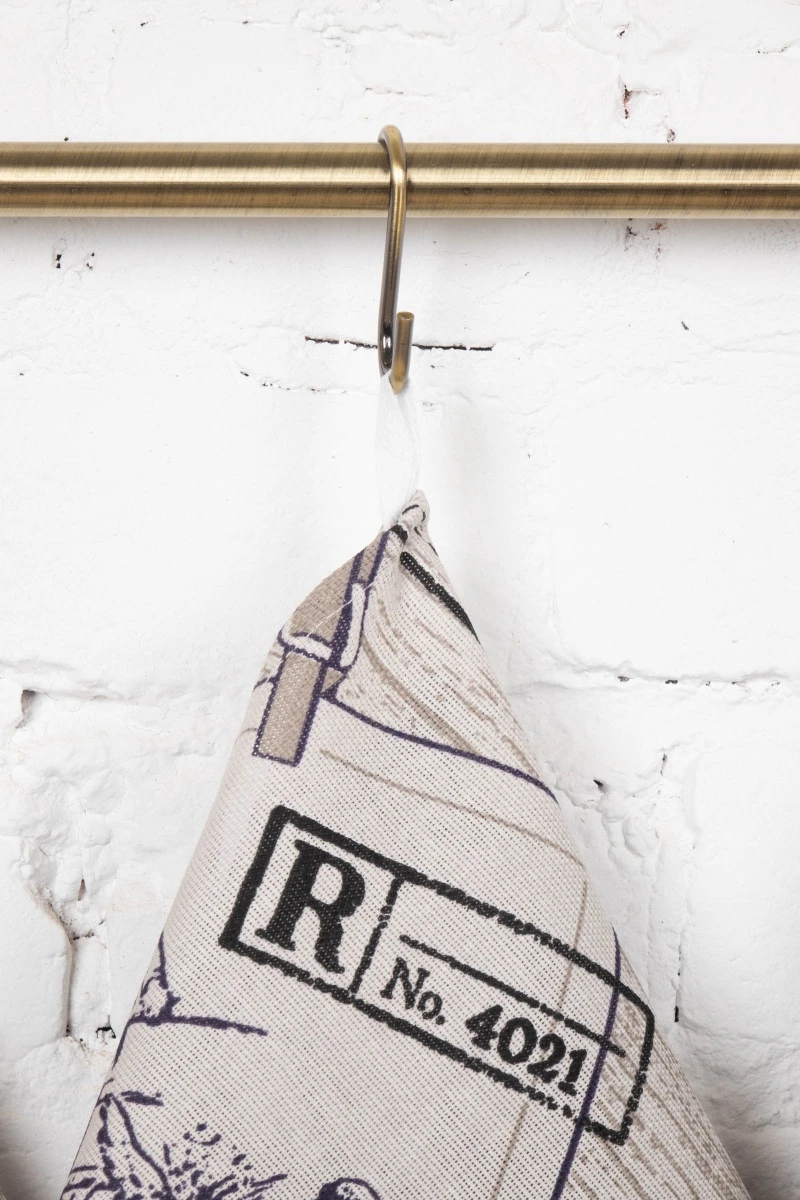 Набор полотенец рогожка (Пром) 262 Мужские радости (чернильный) - 3 шт - 45х60 см