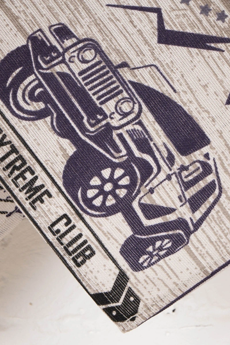 Набор полотенец рогожка (Пром) 262 Мужские радости (чернильный) - 3 шт - 45х60 см