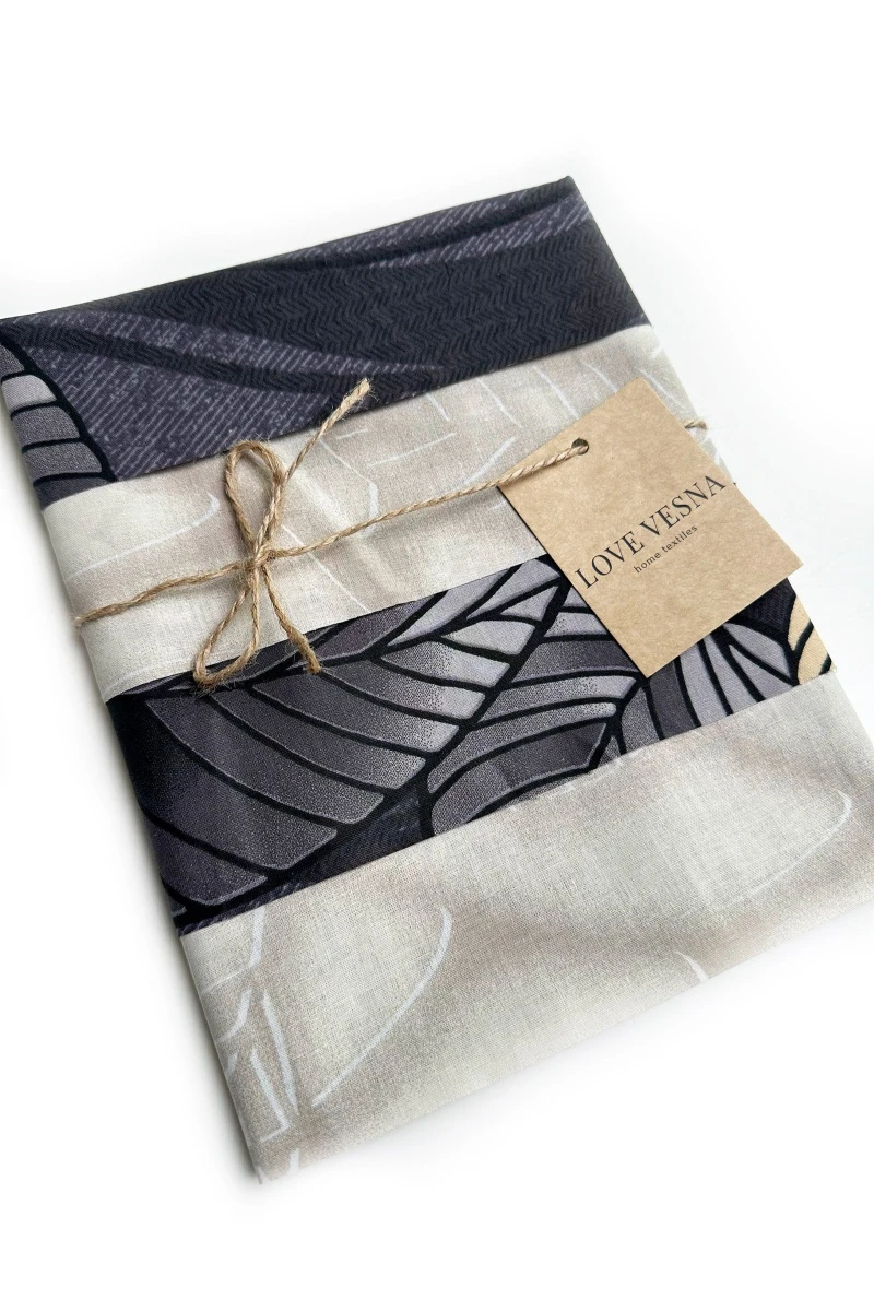 Набор ткани для рукоделия из хлопка "ТД" "Таинственная листва" 50х50 (4 шт)