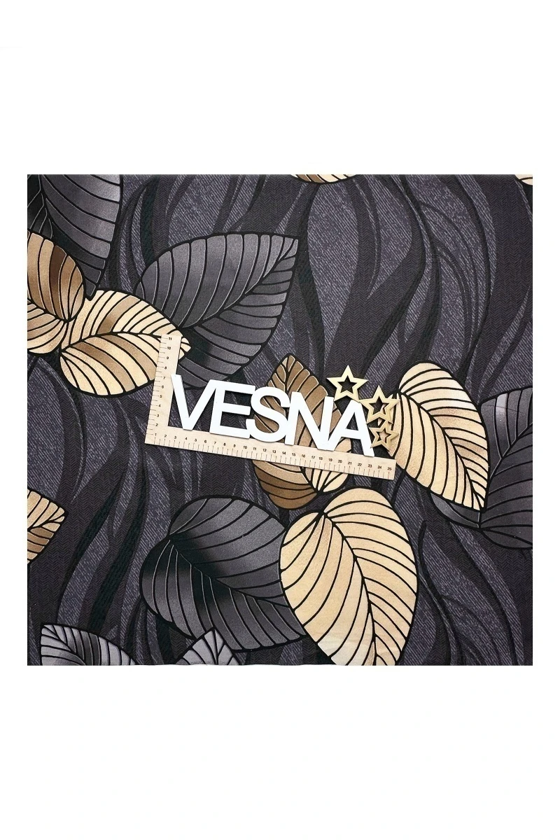 Набор ткани для рукоделия из хлопка "ТД" "Таинственная листва" 50х50 (4 шт)