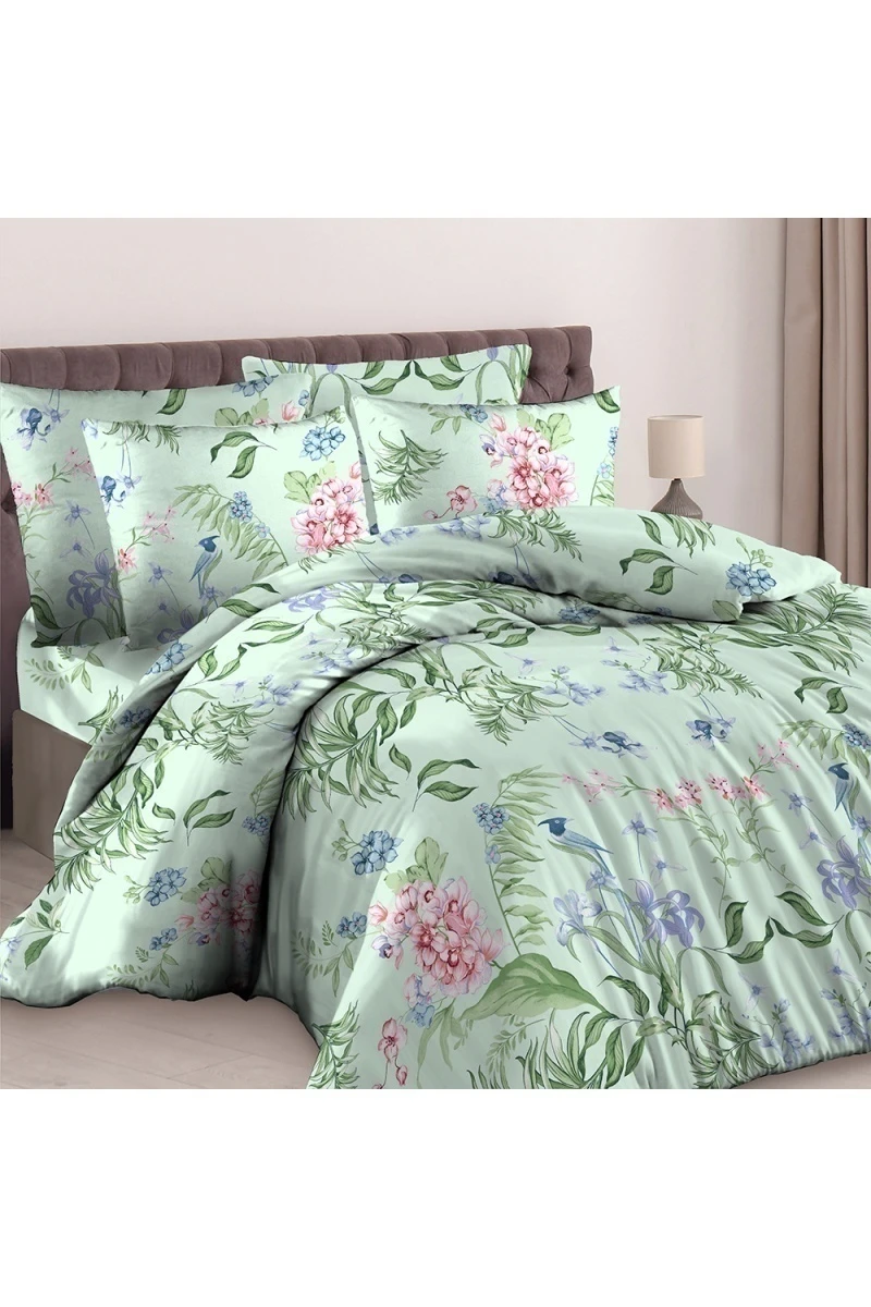 Простыня "ТЛ" бязь "Кокетка-Цветы" арт. 10037-1