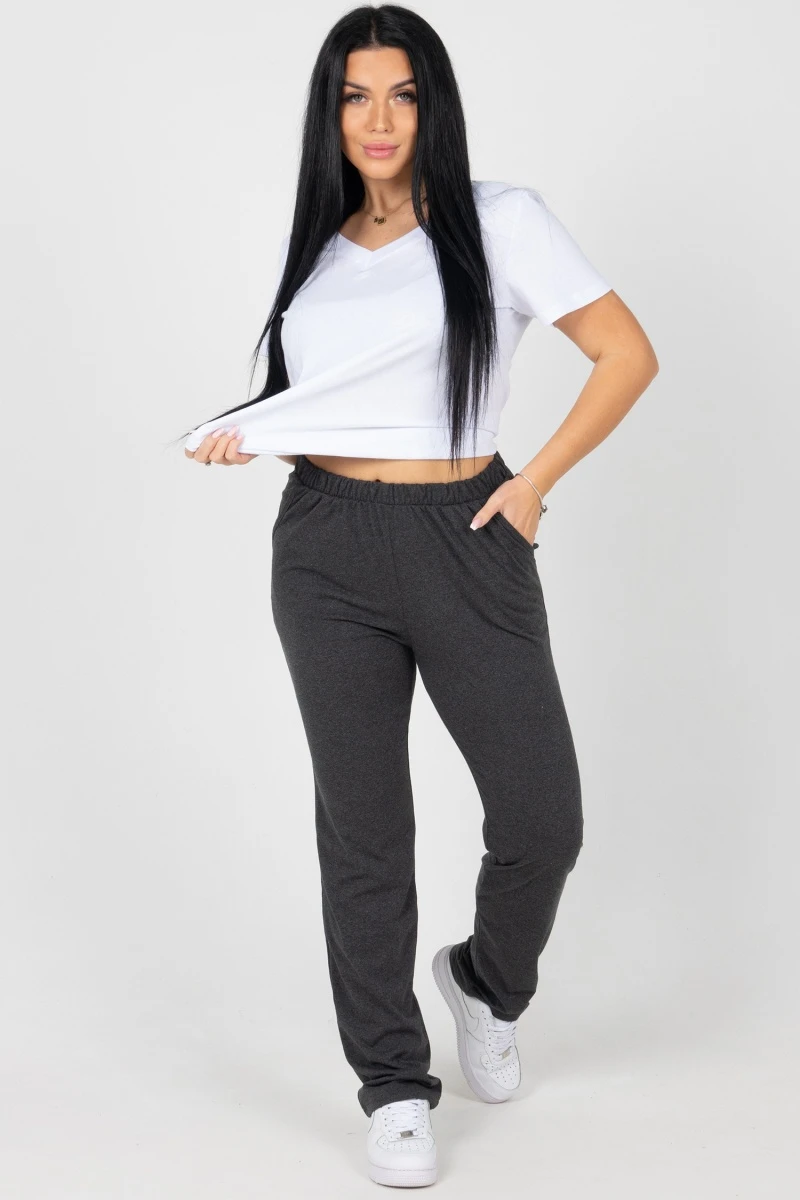 (СК) Брюки женские "Уют" антрацит