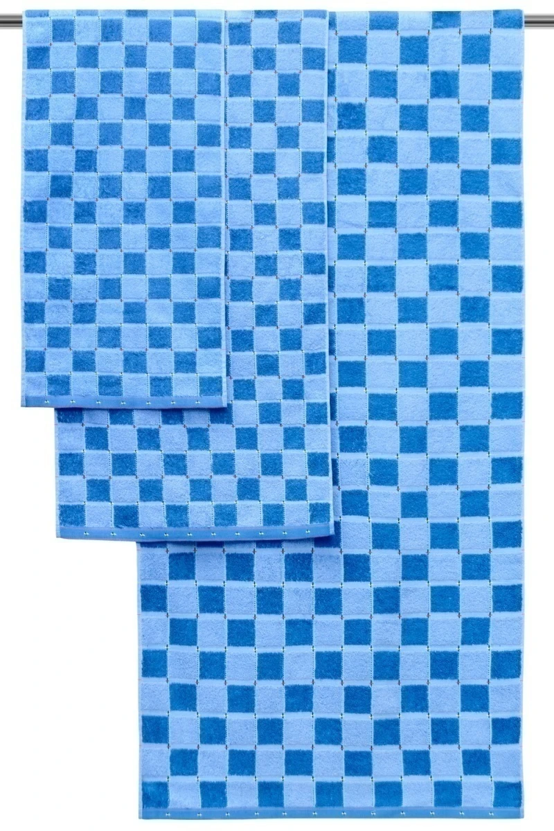 (ВНЛ) Полотенце Классика (синий)