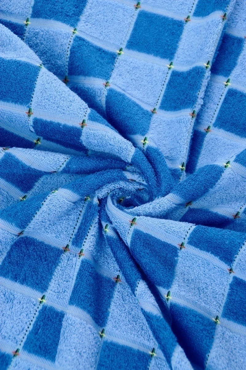 (ВНЛ) Полотенце Классика (синий)