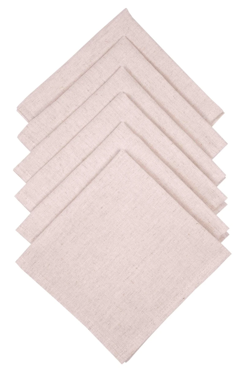 Салфетка полулен 031 Льняная