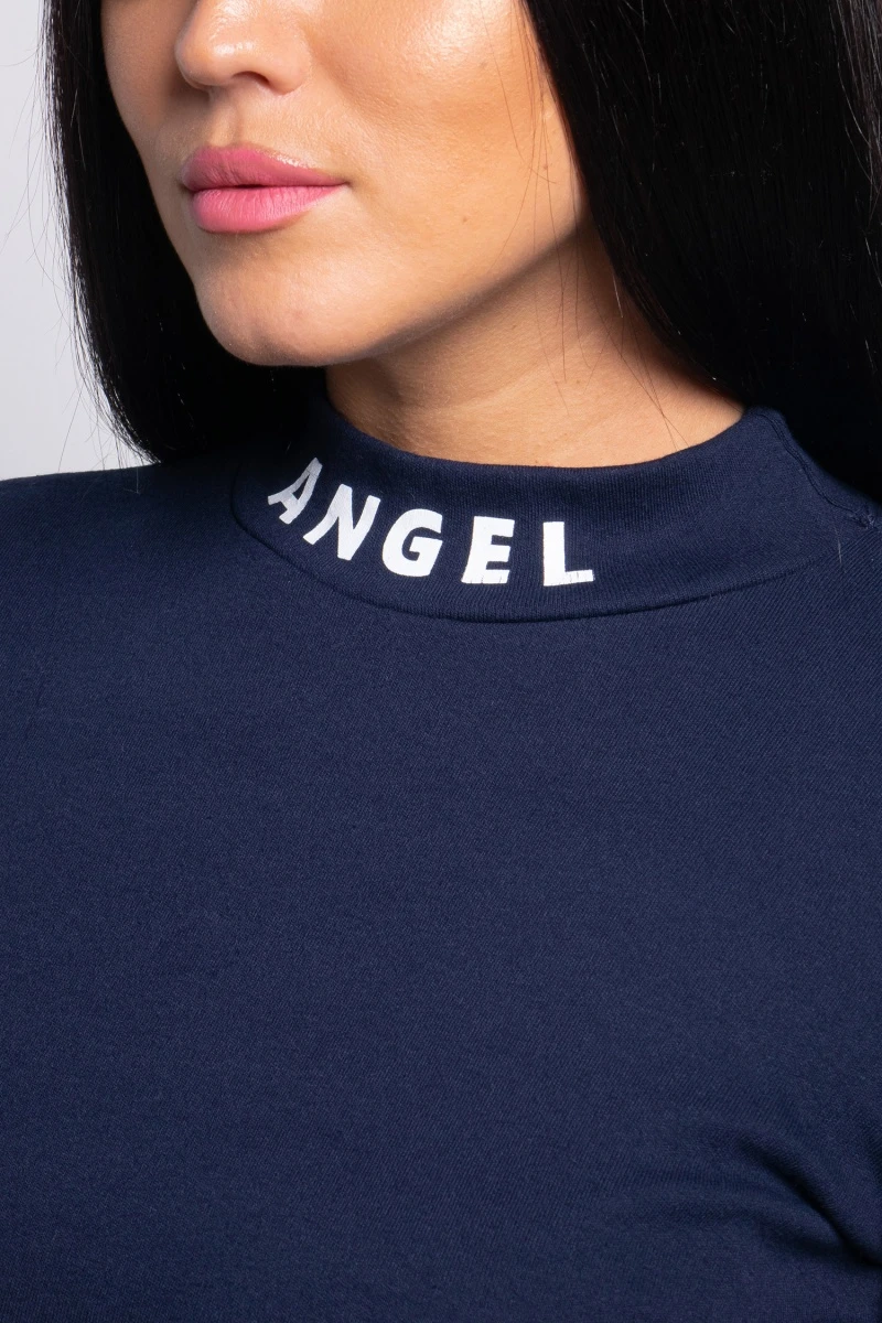 (СК) Платье "Ангел" темно-синий