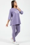 (СК) Туника "Бриллиант" лаванда меланж