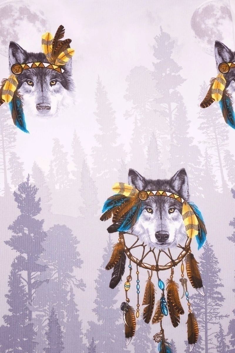 Полотенце пляжное вафельное 239 Ловец снов - 150/80