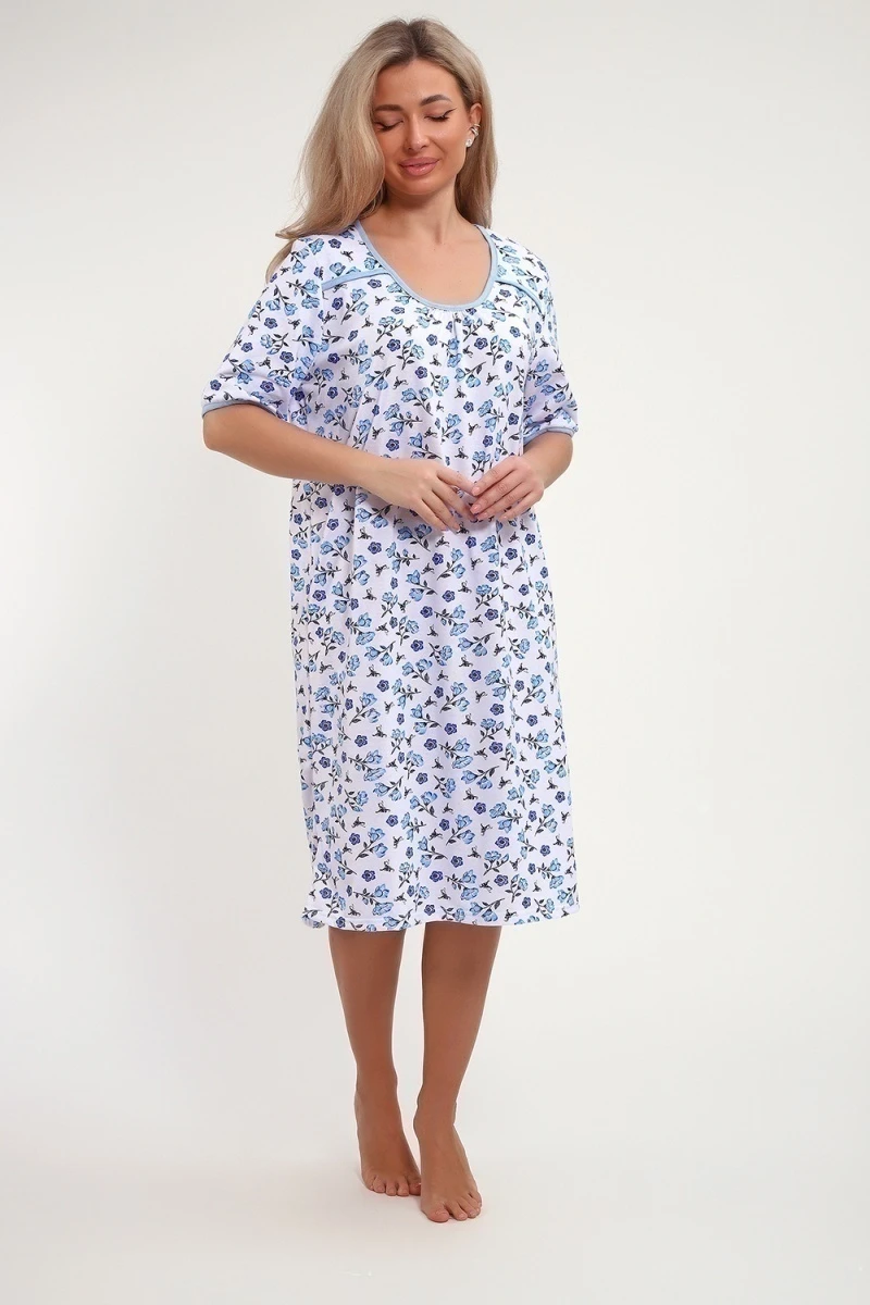 (ВНЛ) Сорочка 51199 (голубой)