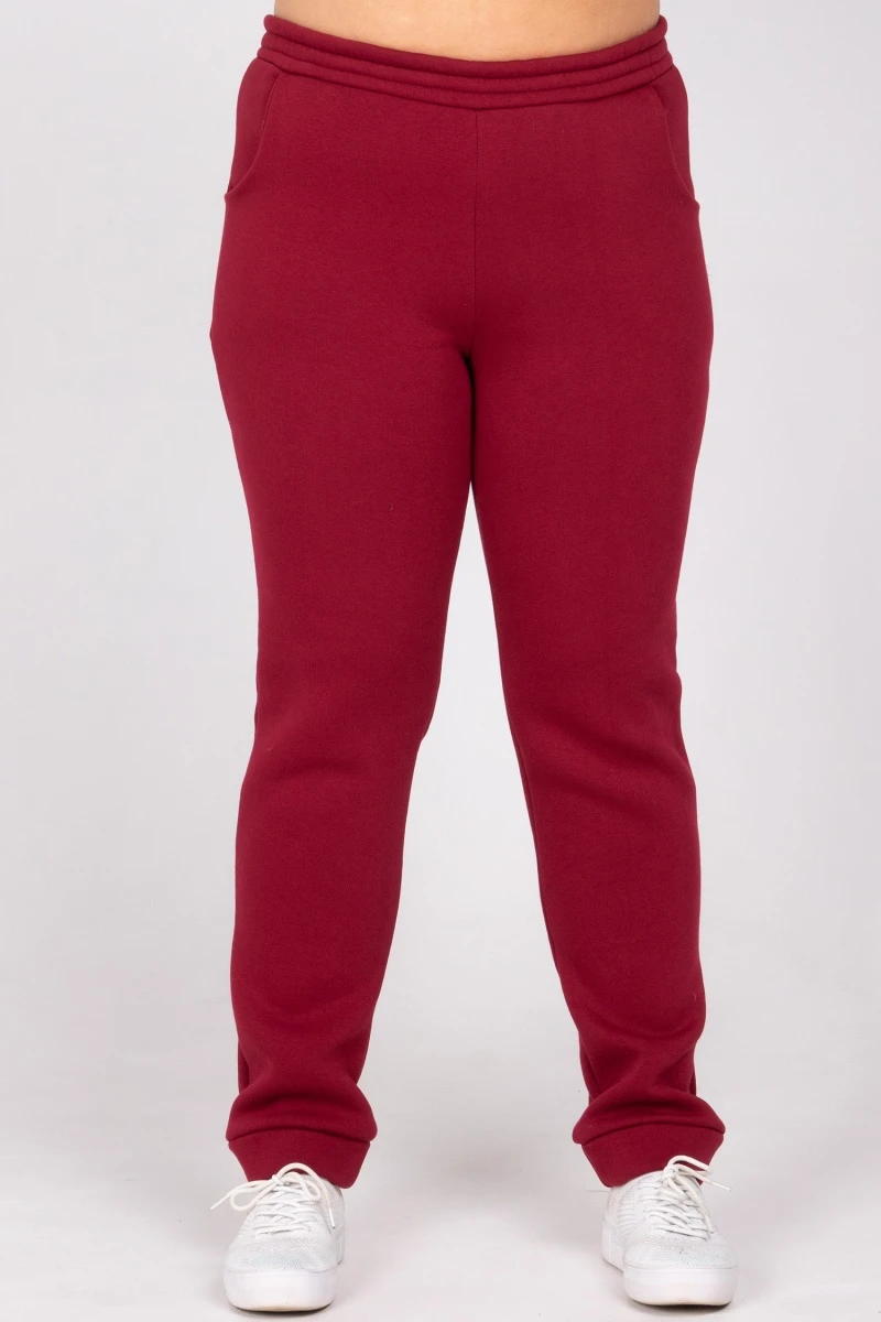 (СК) Брюки женские "Арктика" вишня