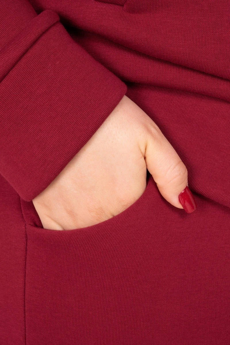 (СК) Брюки женские "Арктика" вишня