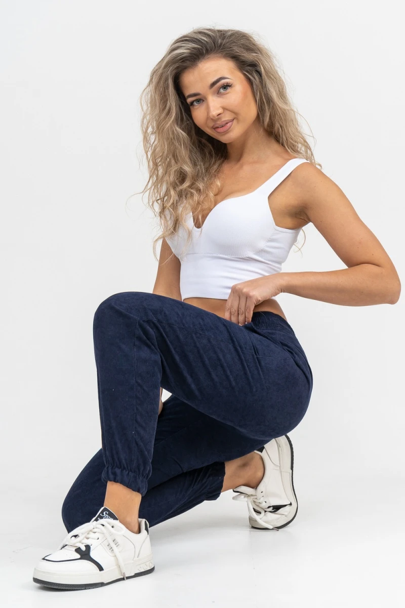 (ВНЛ) Брюки 36697 (темно-синий)