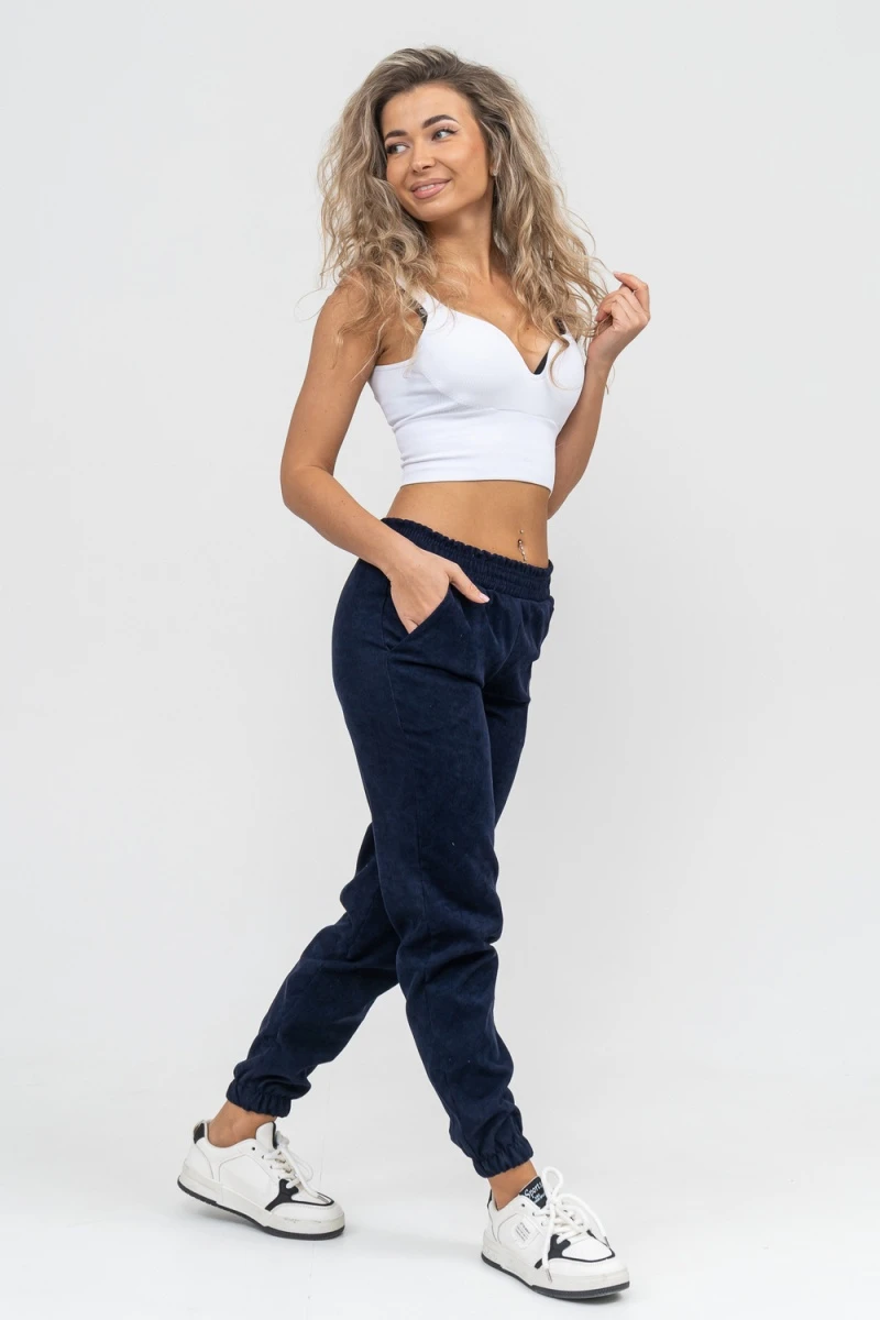 (ВНЛ) Брюки 36697 (темно-синий)