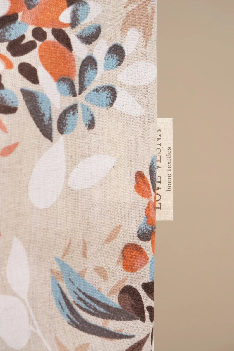 Декоративная наволочка на молнии полулен "ГП" Верона